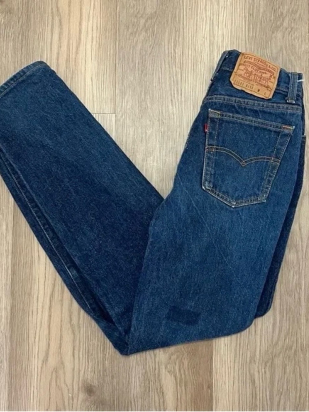 Levi’s Vintage 17501 High Rise Button Fly Jeans Dark Wash Size 7